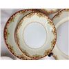 Image 10 : LARGE RED AND GOLD ACCENT DISH SET!