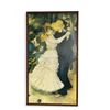 Image 1 : Framed "Dance at Bougival" reproduction painting print by Pierre-Auguste Renoir dated 1883