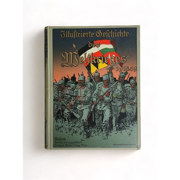 Anton Hoffmann World War 1 1914-19 German Wartime Photo Book w/ Illustrations, schemes etc.