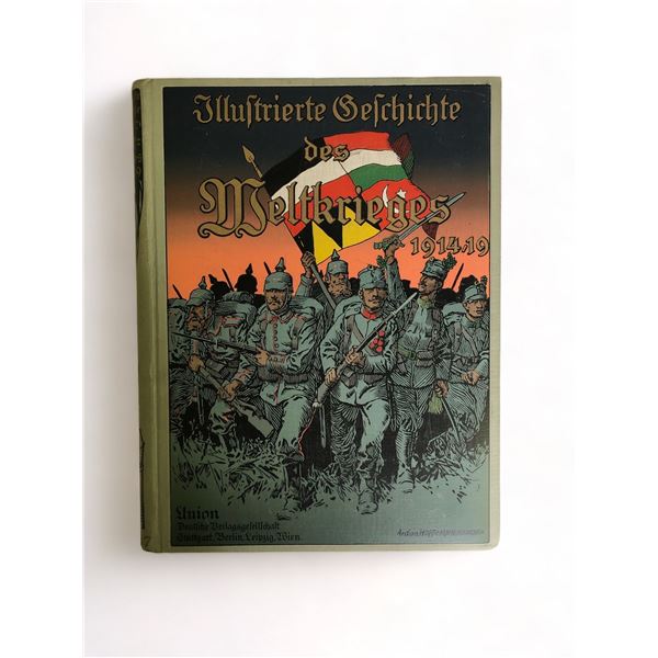 Anton Hoffmann World War 1 1914-19 German Wartime Photo Book w/ Illustrations, schemes etc.