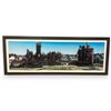 Image 1 : Framed large "Industrial Scene" print on board from movie set - valued at $1,800 USD w/ paperwork fr