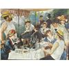 Image 2 : Framed original painting print on canvas by French artist Pierre-Auguste Renoir from estate - frame