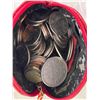 Image 2 : Large group of assorted Canadian & assorted countries' currency coins - pennies/ dimes/ quarters etc