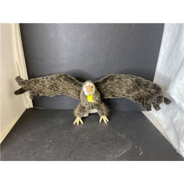 Stuffed bald eagle toy from movie set