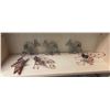 Image 1 : Shelf lot of various 3 wire dragonfly & 3 wire fish decorations