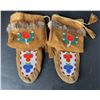 Image 1 : Pair of beaded Mukluks
