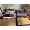 Image 2 : Shelf lot of various DVDs & VHS including- Mamma mia, the A-Team, 17 Again, 21 Jump Street, White Ch