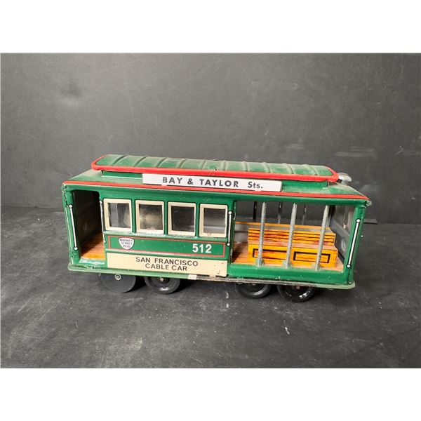 Vintage San Francisco cable car