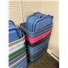 Image 4 : Large group of plastic bins approx. 20 w/various lids