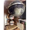 Image 2 : Large group of misc items including - bookend globes, globes, framed pictures, wind chimes, etc...