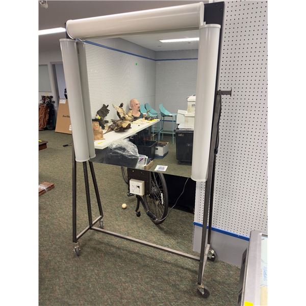 Large mirror w/LED lights 79in H 48in L