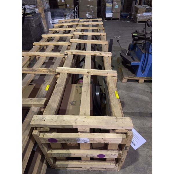 New complete service/bay door approx. 100in L