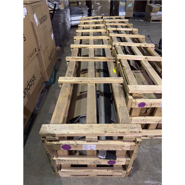 New complete service/bay door approx. 100in L