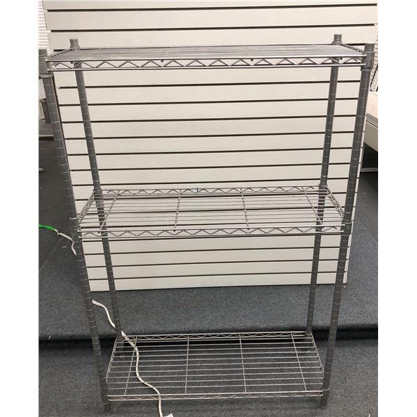 3-Tier metal shelf (approx. 3ft x 14" x 53 1/2")