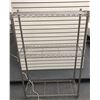 Image 1 : 3-Tier metal shelf (approx. 3ft x 14" x 53 1/2")