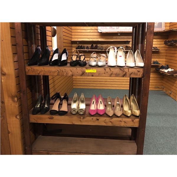 Group of 12 pair of shoes - misc. sizes