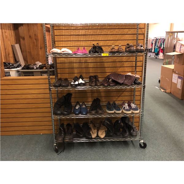 Group of 21 pair of shoes - misc. sizes