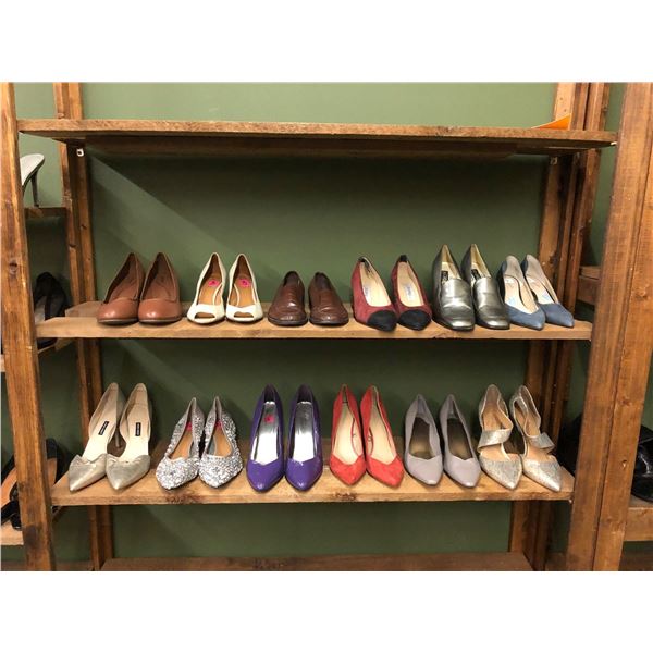 Group of 12 pair of shoes - misc. sizes