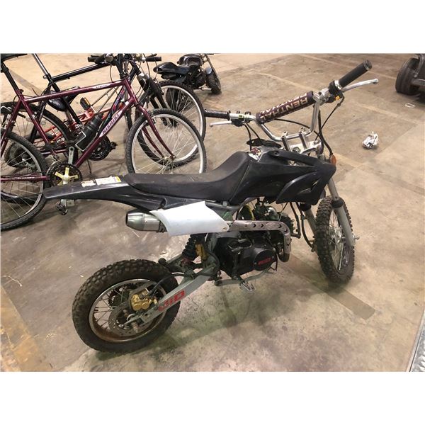 Gio gas-powered dirt bike (not tested)