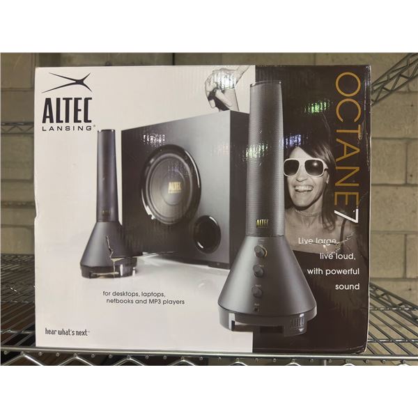 Altec Lansing octane 7 speakers