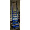Image 1 : Canway - narrow aisle mobile ladder stand 7 step model 78-20