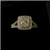 Image 2 : 10Kt White Gold Ring (3.2 grams) w/1-carat diamonds (100 points/Natural Earth Mined Diamond) - Retai