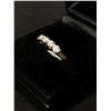 Image 1 : 10Kt Yellow Gold Ring (2.8 grams) w/0.25-carat diamonds (25 points/Natural Earth Mined Diamond) - Re