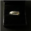 Image 1 : 10Kt Yellow Gold Ring (3.9 grams) w/0.20-carat diamonds (20 points/Natural Earth Mined Diamond) - Re