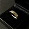 Image 2 : 10Kt Yellow Gold Ring (3.9 grams) w/0.20-carat diamonds (20 points/Natural Earth Mined Diamond) - Re