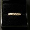 Image 1 : 14Kt Yellow Gold Ring (3.3 grams) w/1-carat diamonds (100 points/Natural Earth Mined Diamond) - Reta