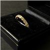 Image 2 : 14Kt Yellow Gold Ring (3.3 grams) w/1-carat diamonds (100 points/Natural Earth Mined Diamond) - Reta