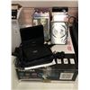Image 1 : DVD set - includes Toshiba D-VR3/Sylvania 7" swivel screen portable player/misc. DVD