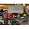 Image 2 : Shelf contents - includes Buck Bros 12" Mitre box 14" saw patented ruled yellow ridge/Husky saw/Blac