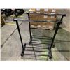 Image 1 : Group of 2 adjustable clothing racks w/extension
