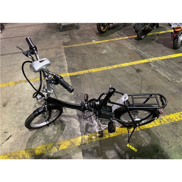 Compact electric scooter (missing seat - not tested, missing battery)