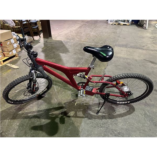 EHBC electric mountain bike (missing battery - not tested)