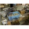 Image 1 : 2 pallets of misc items including - juice extractor, black & decker oven, tea cups, misc...