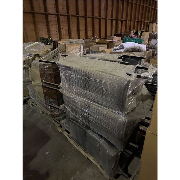 2 pallets of misc items including - multiple chairs, artificial plants, picture frames, misc furnitu