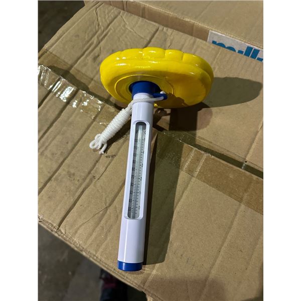 Approx. 20 boxes of swimming man pool thermometer (approx. 24 per box)