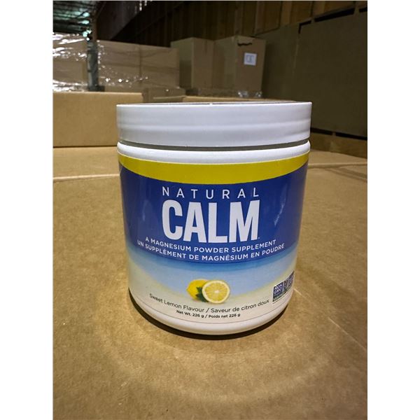Pallet of approx. 80-90 boxes of Calm magnesium (approx. 12 per box Retails $33 per container online