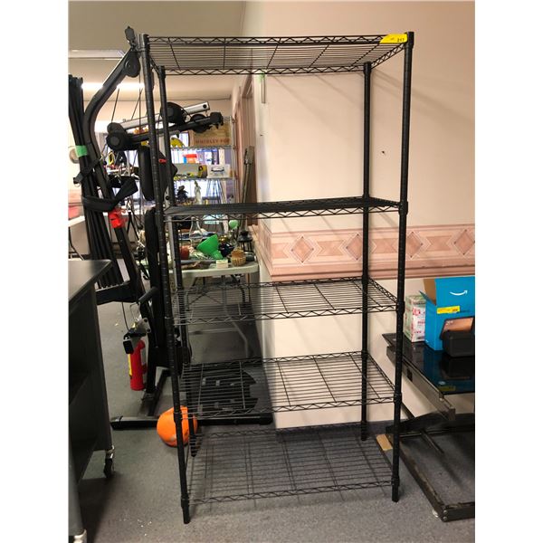 black 5 tier shelfÊ