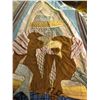 Image 2 : Original Movie set dec large native hand made tapestry - made in UK (cotton retail price $2,000 USD)