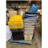 Image 2 : Large pallet of tote boxes & plastic bins approx. 50 pcs