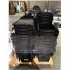 Image 1 : Large pallet of black tote boxes approx. 45