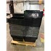Image 2 : Large pallet of black tote boxes approx. 45