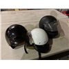 Image 1 : Group of 3 motorcycle helmets