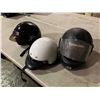 Image 2 : Group of 3 motorcycle helmets