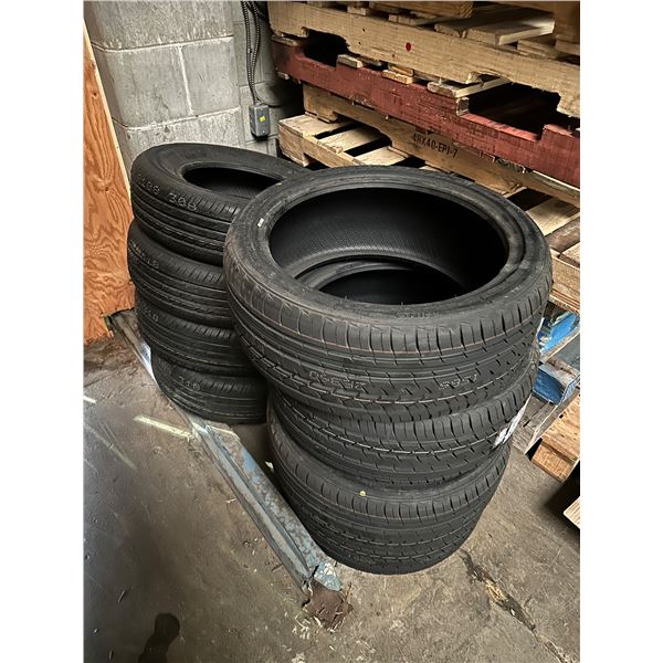 Group of 8 tires Zex Tour & i-Link