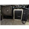 Image 2 : Group lot of misc items including - 2 Mission electronic speakers, Yamaha digital reverberator rev 7