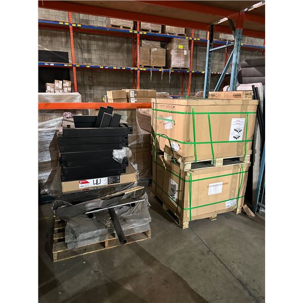 Group of misc items including - table legs, 32" balusters, etc...